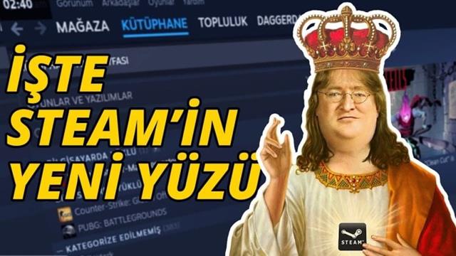 İşte Yeni Steam Arayüzü!