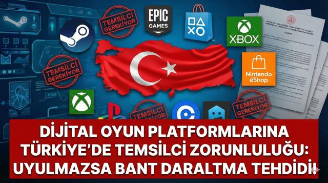 Türkiye'de Oyun Devlerine Yeni Dönem: Temsilci Atamayanın Bant Genişliği Daraltılacak