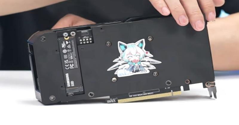 ASUS, M.2 SSD Takılabilen Ekran Kartı Tasarımını Tanıttı